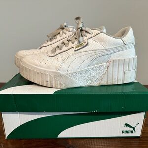 Puma Women’s White Cali Wedge, sz 8
Barely worn, retail $90